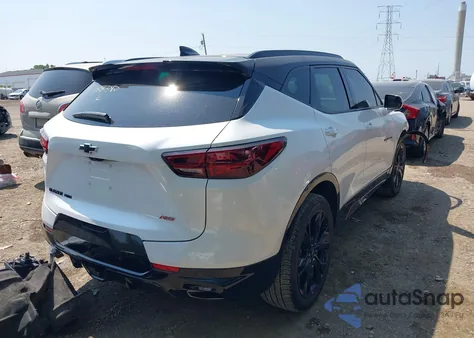 2024 Chevrolet Blazer Awd Rs из США, поврежденный, VIN 3GNKBKRS6RS188345